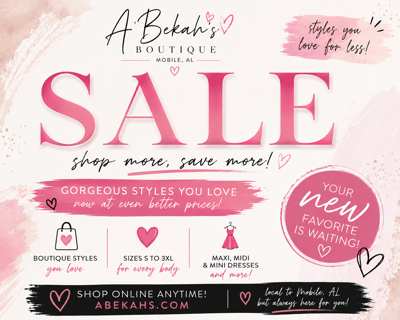 SALE! - A'Bekah's Boutique