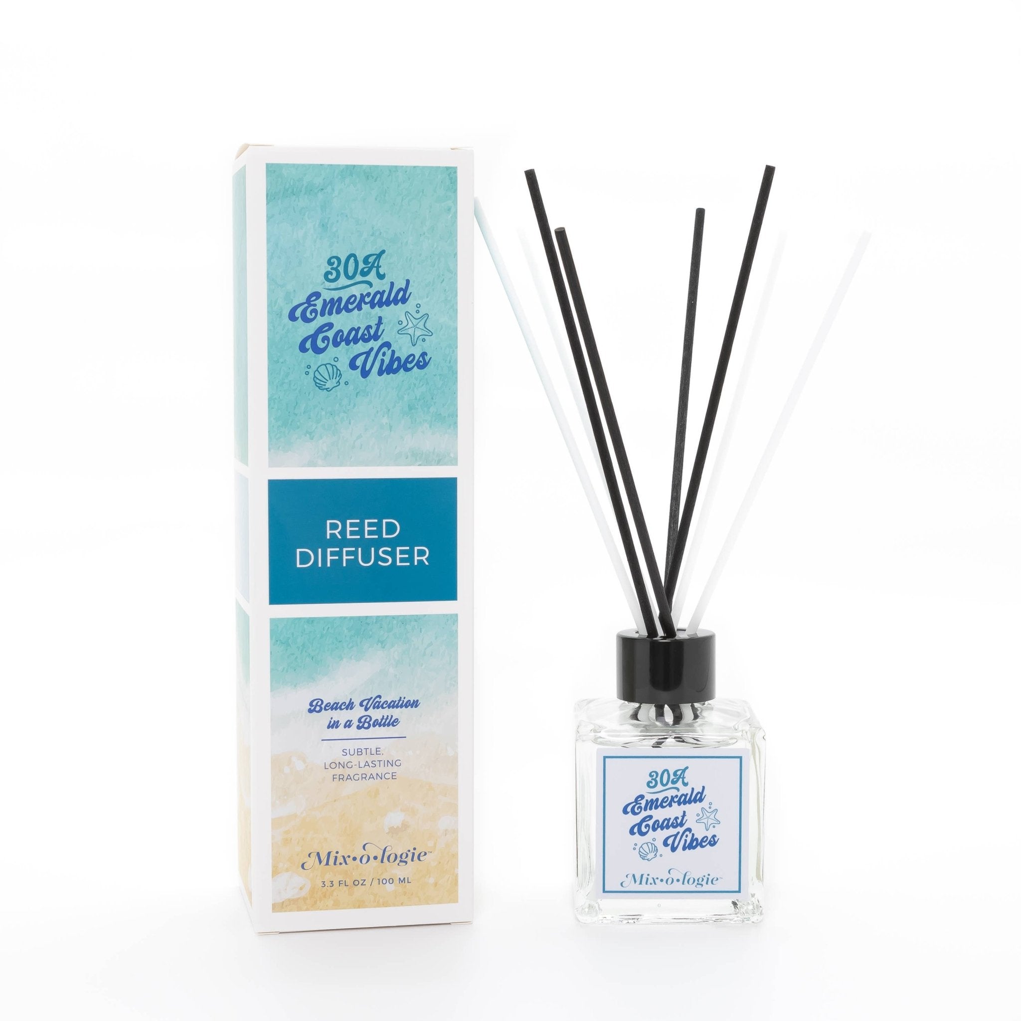 30A Emerald Coast Vibes | Reed Diffuser - A'Bekah's Boutique