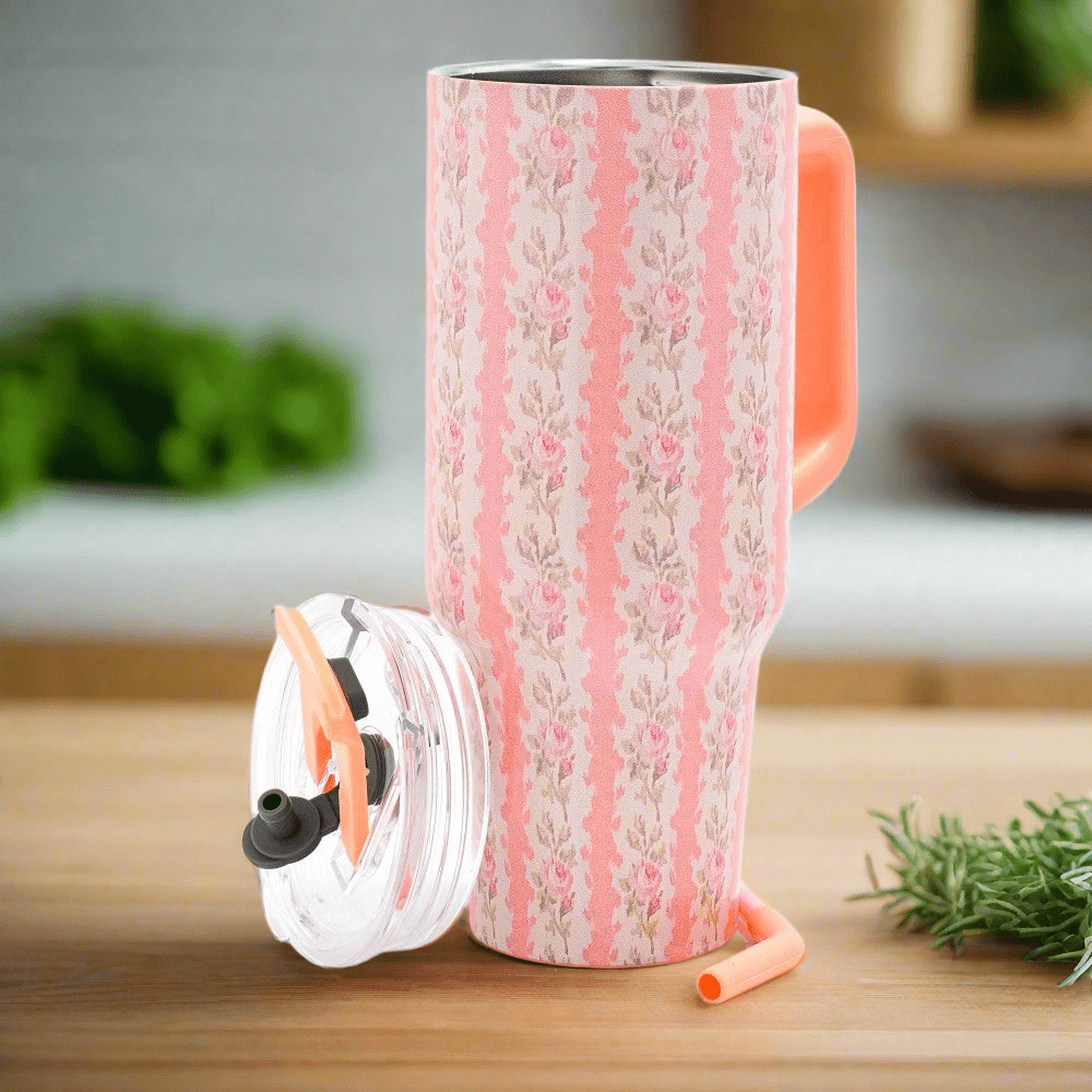 40 oz Spring Tumbler - A'Bekah's Boutique