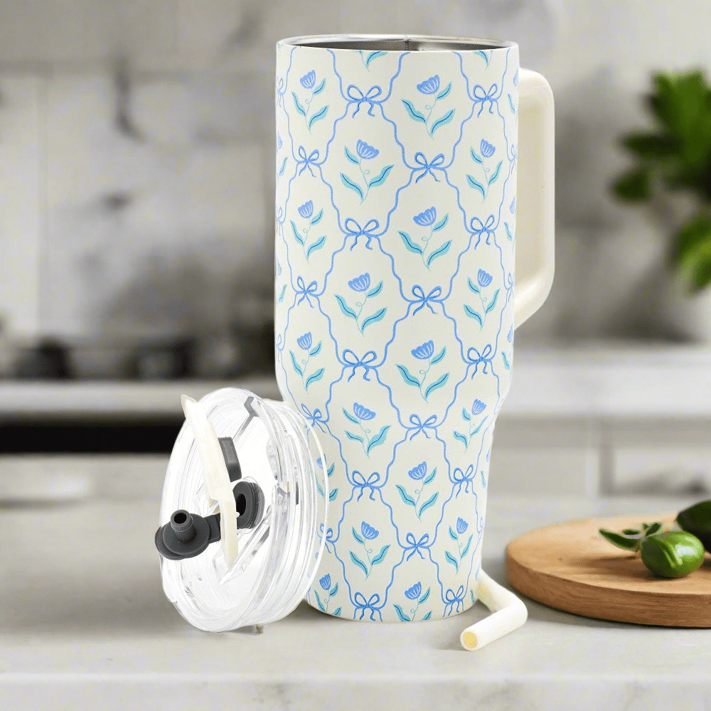 40 oz Spring Tumbler - A'Bekah's Boutique