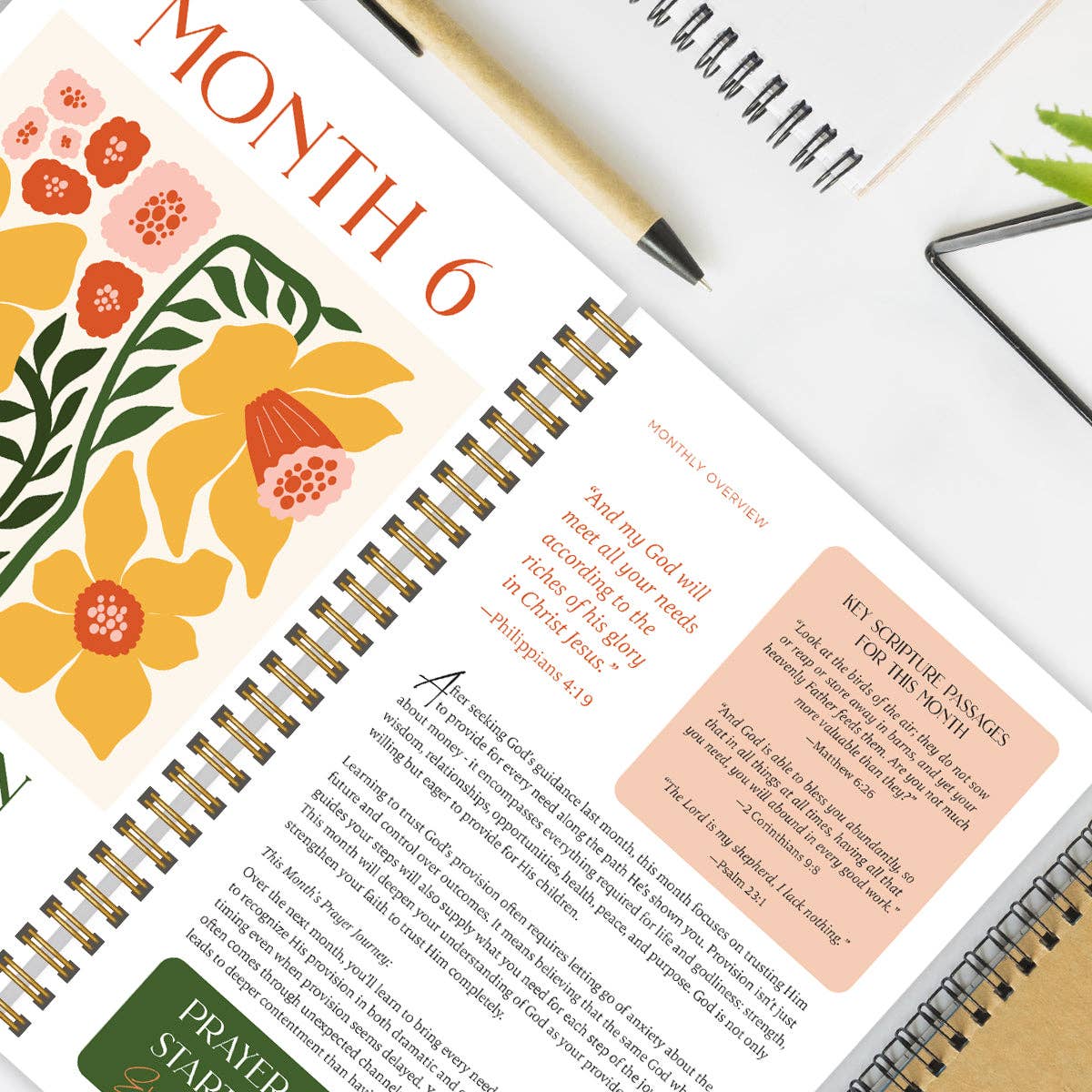 A Year In Prayer: A Journey of Daily Prayer and Reflection - A'Bekah's Boutique