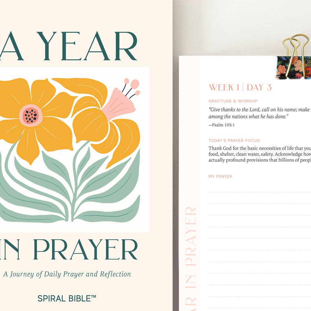 A Year In Prayer: A Journey of Daily Prayer and Reflection - A'Bekah's Boutique