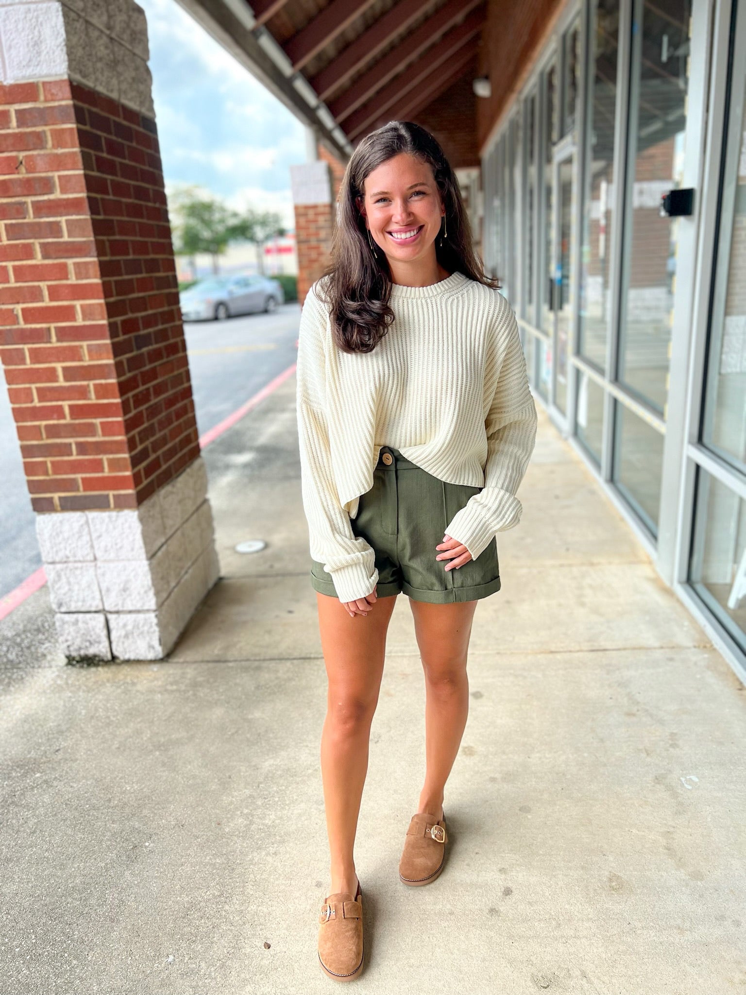 All The Best Cream Long Sleeve Cropped Sweater - A'Bekah's Boutique