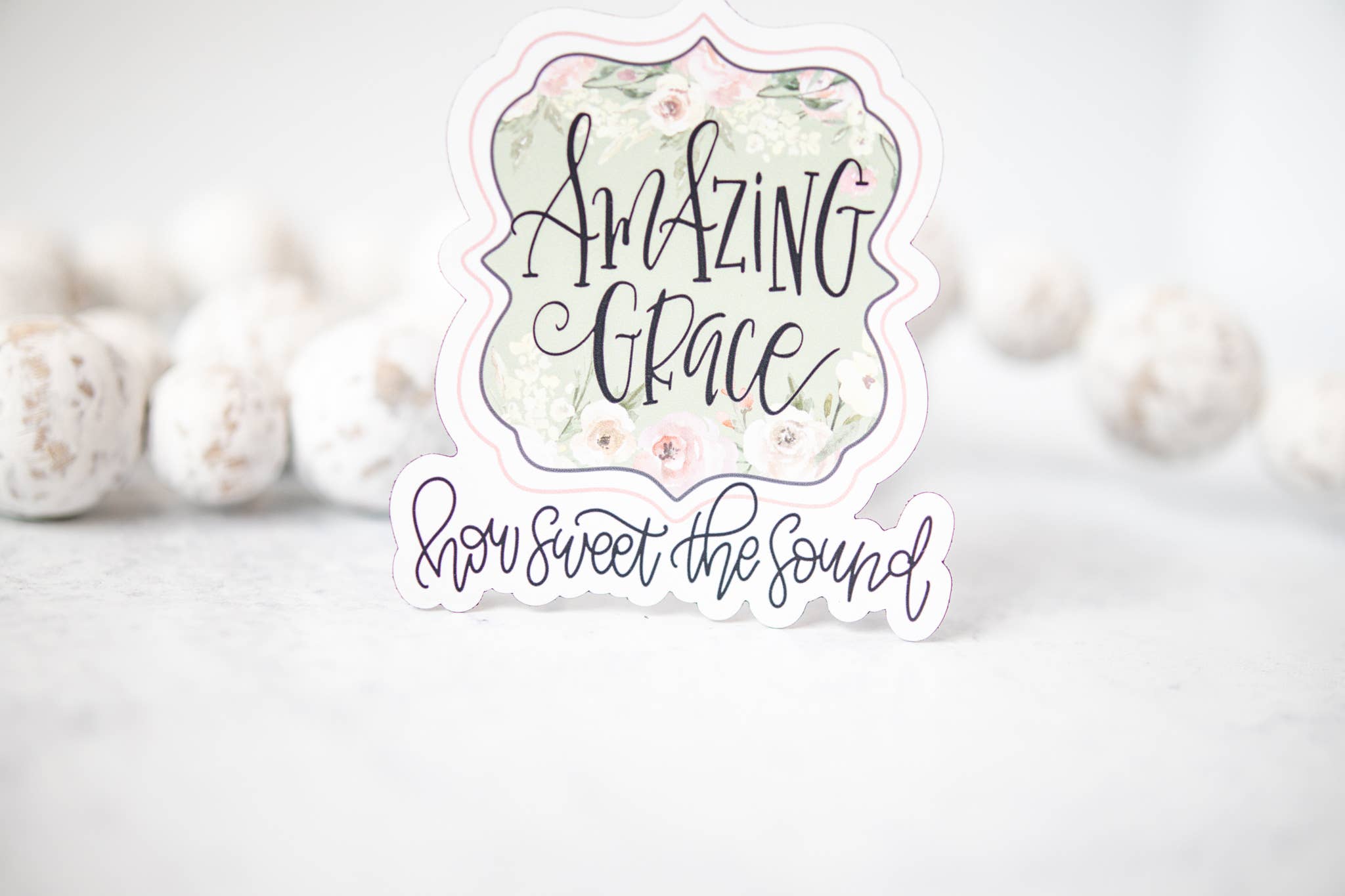 Amazing Grace, Christian 3"x3" Magnet - A'Bekah's Boutique