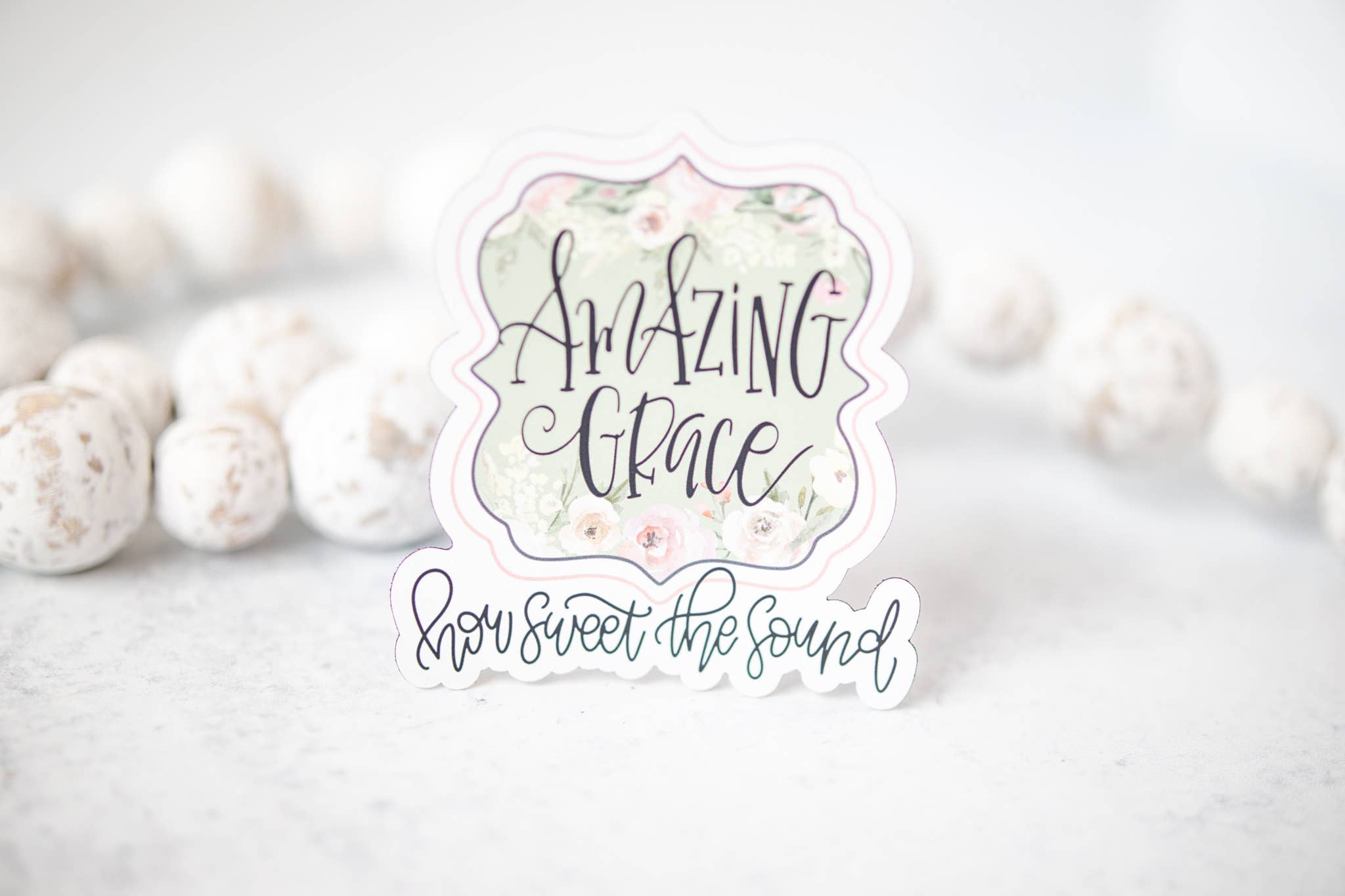 Amazing Grace, Christian 3"x3" Magnet - A'Bekah's Boutique