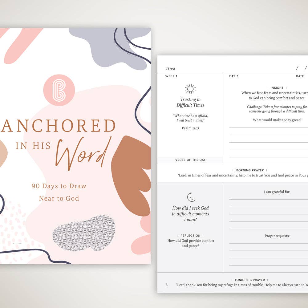 Anchored In His Word: A 90 Day Devotional - A'Bekah's Boutique