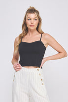 Black Smooth Bralette with Adjustable Straps - A'Bekah's Boutique