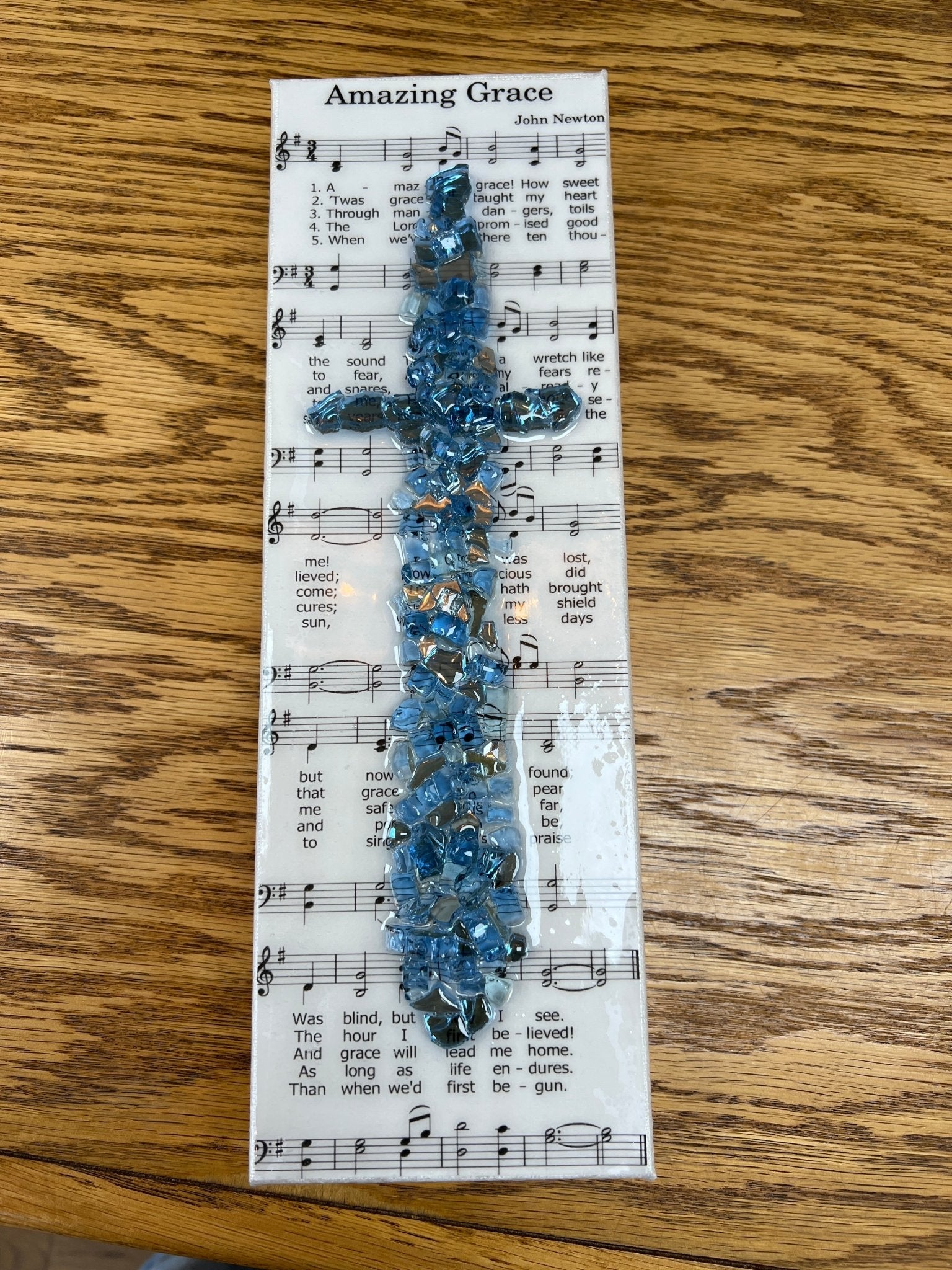 Broken To Beautiful Art by Becky Jones 4 x 12 - A'Bekah's Boutique