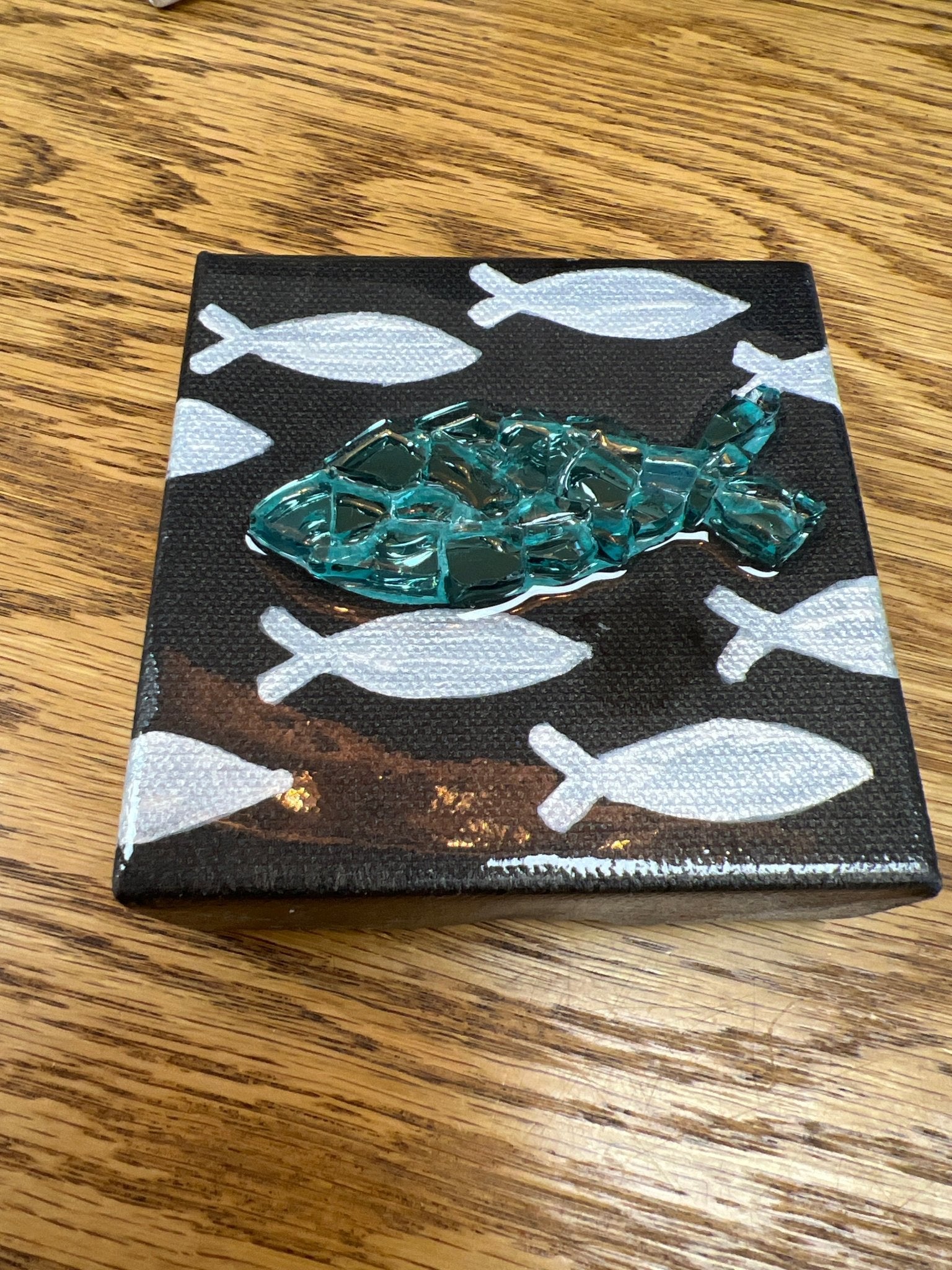 Broken to Beautiful Art by Becky Jones 4x4 - A'Bekah's Boutique