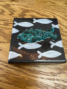 Broken to Beautiful Art by Becky Jones 4x4 - A'Bekah's Boutique