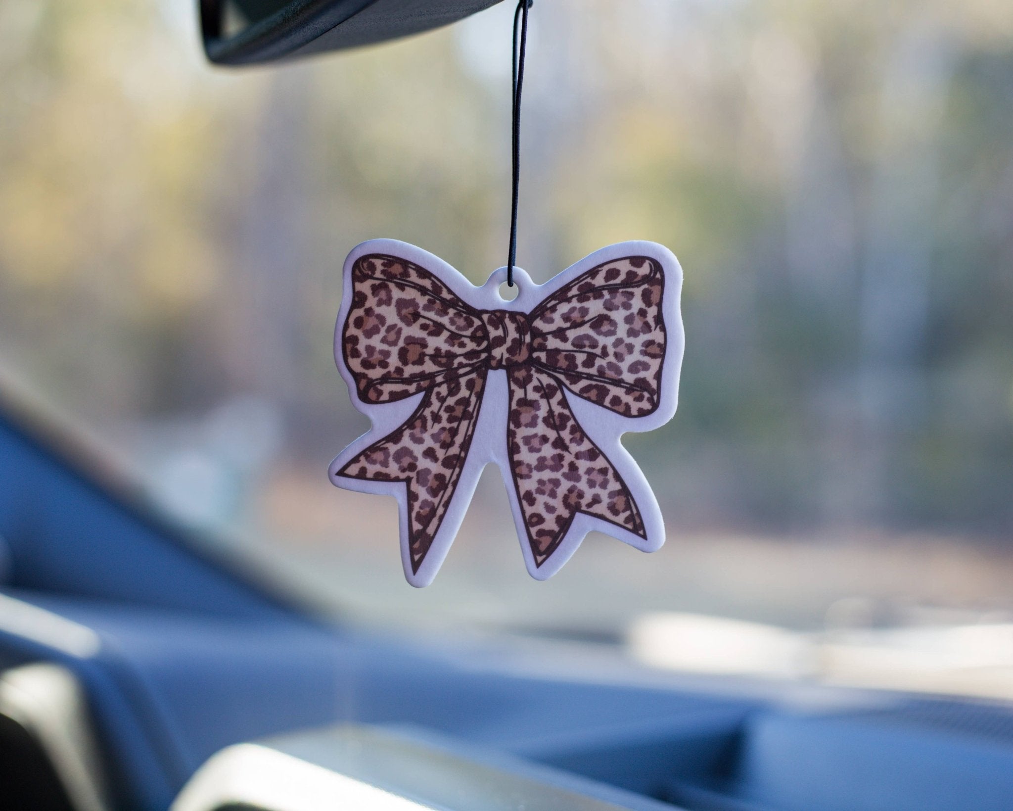 Cheetah Bow - Air freshener - A'Bekah's Boutique
