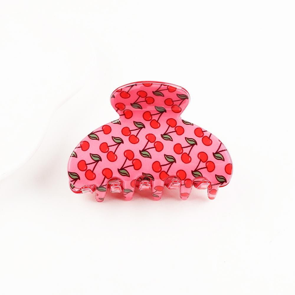 Cherry Hair Claw - A'Bekah's Boutique