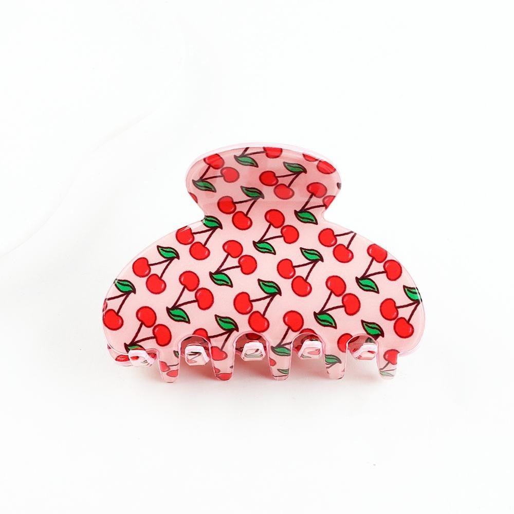 Cherry Hair Claw - A'Bekah's Boutique