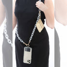 Clip & Go Ice Chain Phone Lanyard w/Zippered Pouch - A'Bekah's Boutique