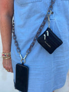 Clip & Go Ice Chain Phone Lanyard w/Zippered Pouch - A'Bekah's Boutique