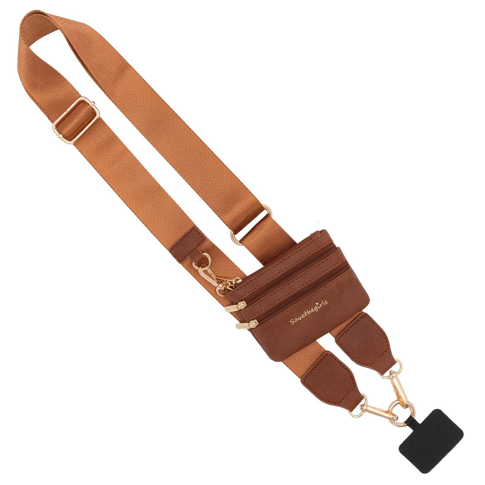 Clip & Go Phone Lanyard with Wallet Pouch - A'Bekah's Boutique