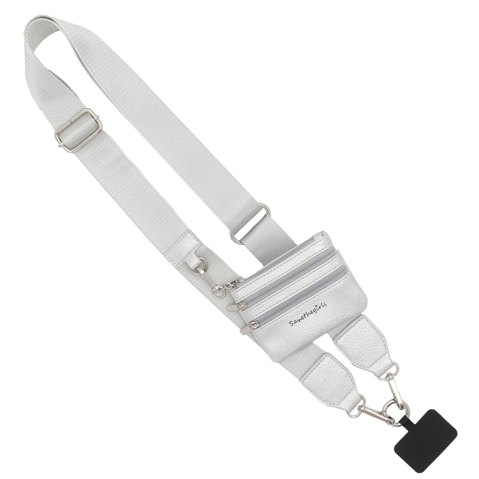 Clip & Go Phone Lanyard with Wallet Pouch - A'Bekah's Boutique