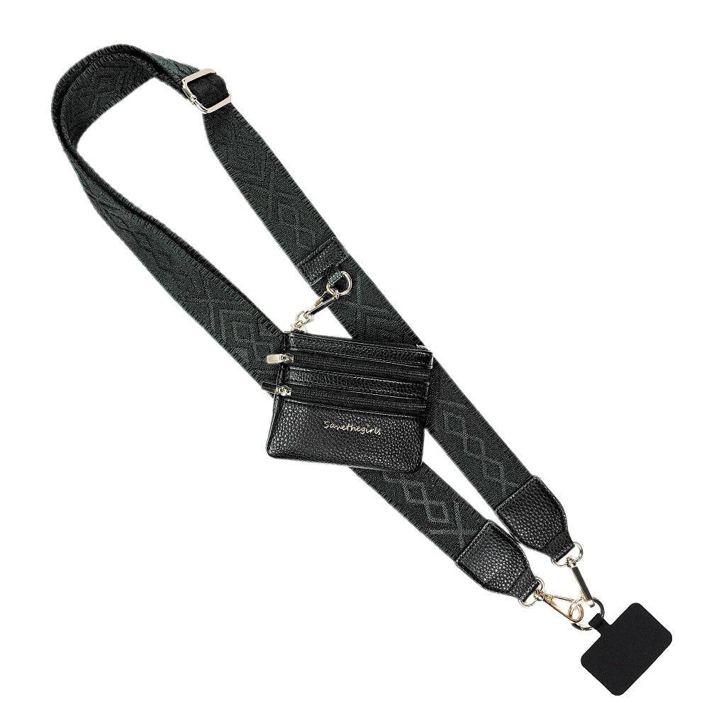 Clip & Go Phone Lanyard w/Zippered Pouch - A'Bekah's Boutique
