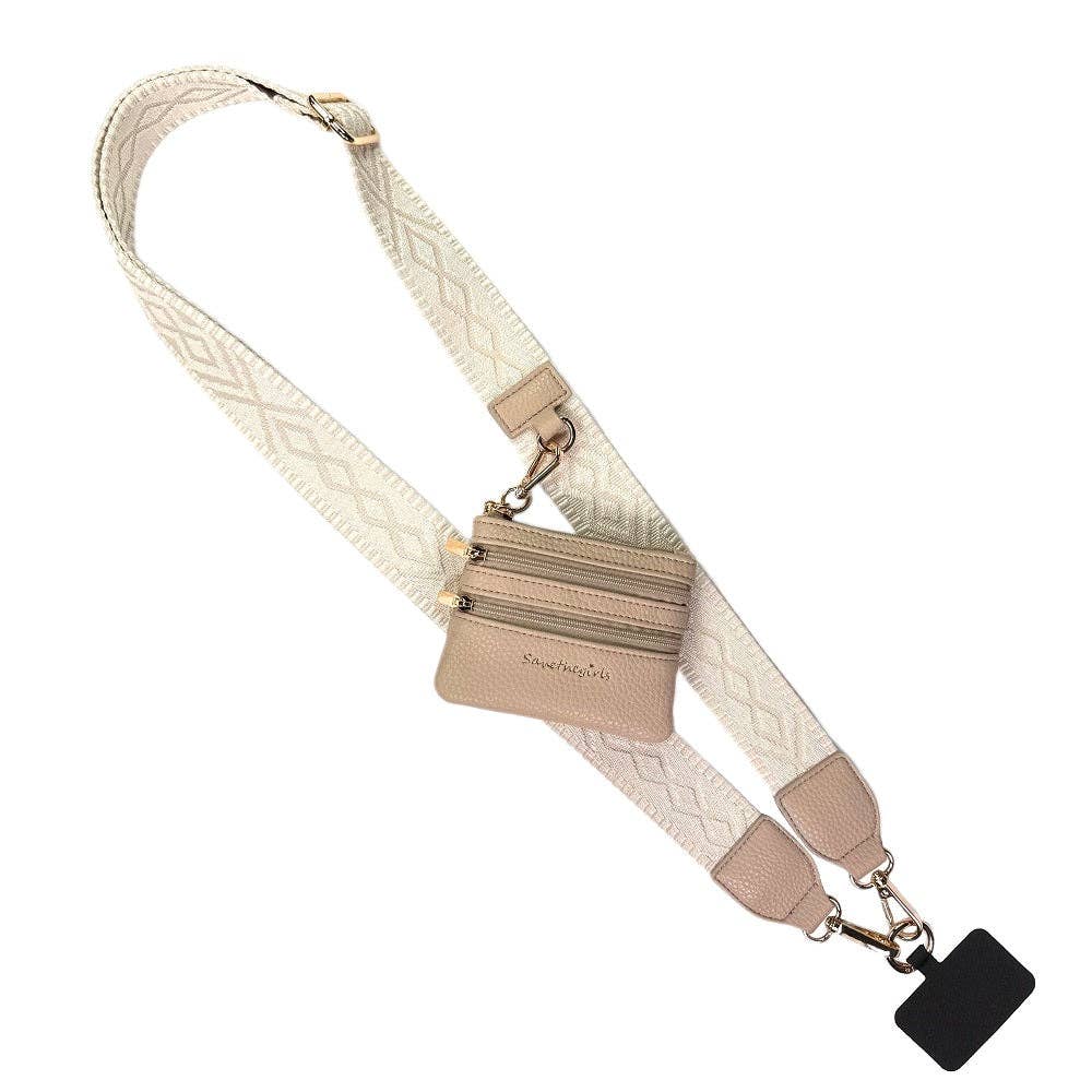 Clip & Go Phone Lanyard w/Zippered Pouch - A'Bekah's Boutique