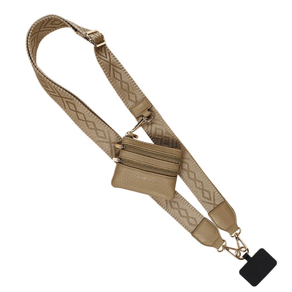 Clip & Go Phone Lanyard w/Zippered Pouch - A'Bekah's Boutique