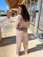 Cocoa Scuba Long Sleeve Pant Set - A'Bekah's Boutique