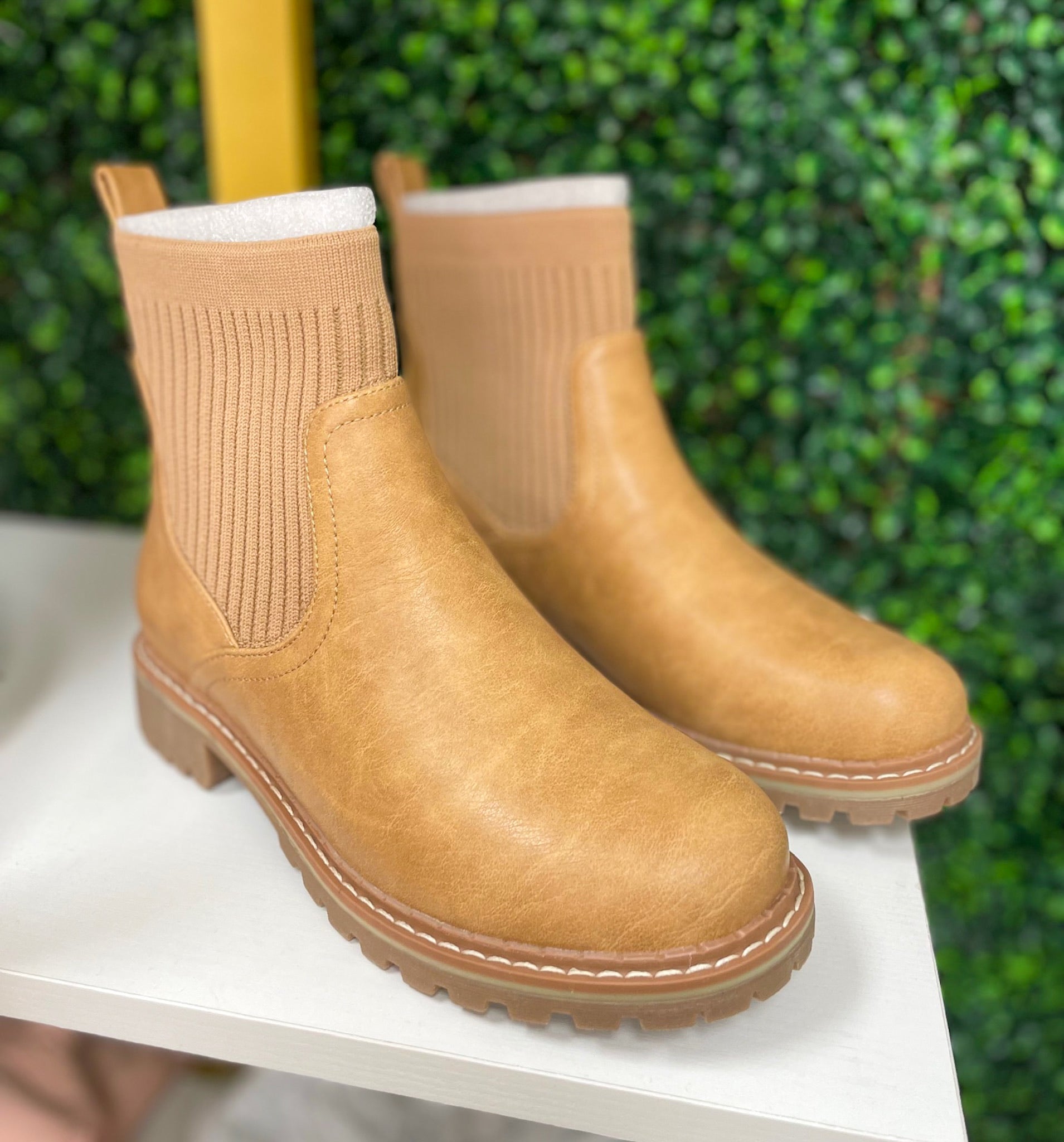 Corkys Cabin Fever Caramel Bootie - A'Bekah's Boutique