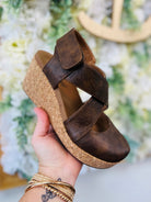 Corkys Case Closed Chocolate Wedge - A'Bekah's Boutique