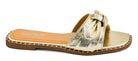 Corkys Clam Bake Gold Sandals with Bow Detail - A'Bekah's Boutique