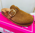 Corkys Day Dream Tobacco Faux Suede Clogs - A'Bekah's Boutique