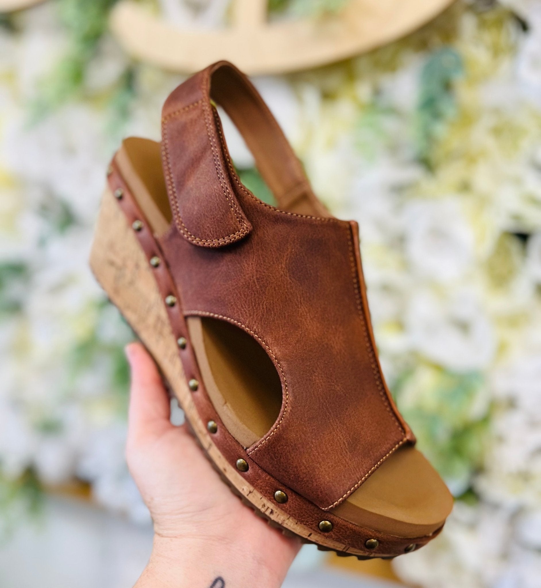 Corkys For Keeps Rust Wedge - A'Bekah's Boutique