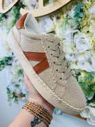 Corkys Friend Zone Cognac Combo Lace Up Sneakers - A'Bekah's Boutique