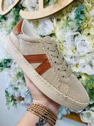 Corkys Friend Zone Cognac Combo Lace Up Sneakers - A'Bekah's Boutique