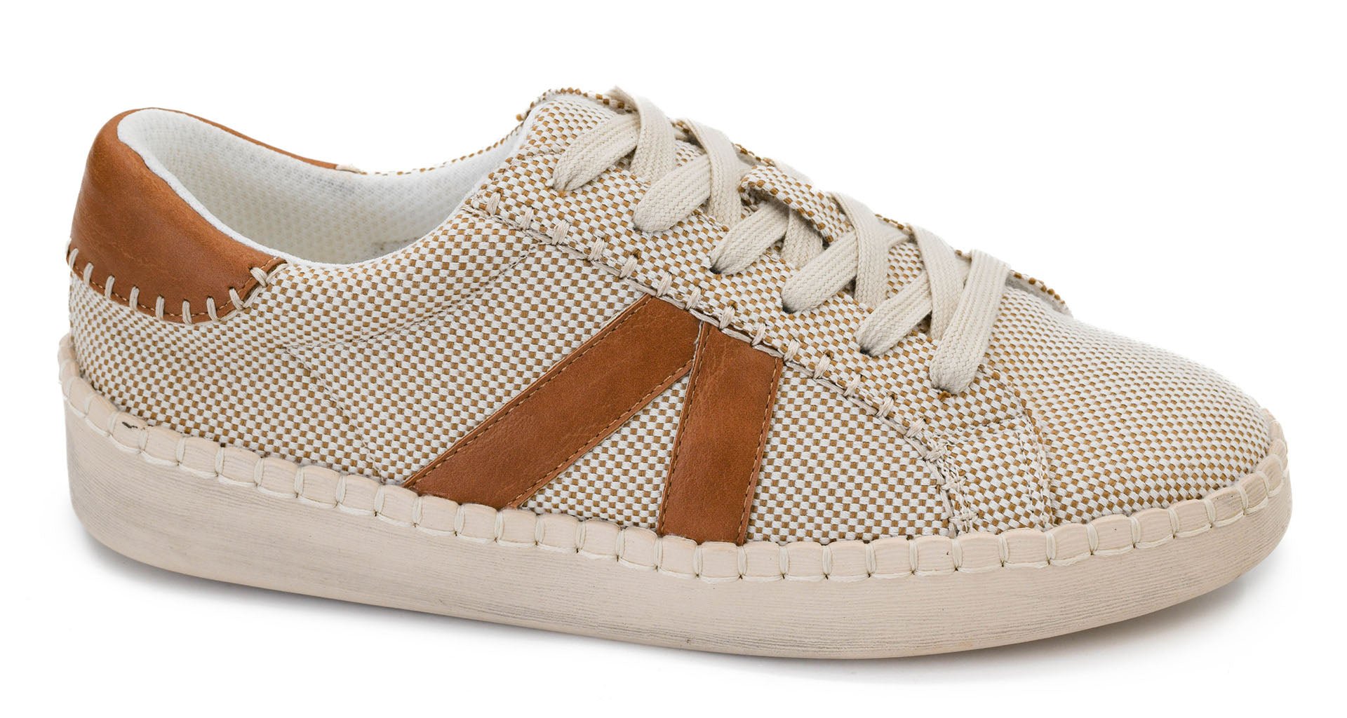Corkys Friend Zone Cognac Combo Lace Up Sneakers - A'Bekah's Boutique