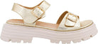 Corkys Gold That's Just Me Two Strap Sandal - A'Bekah's Boutique