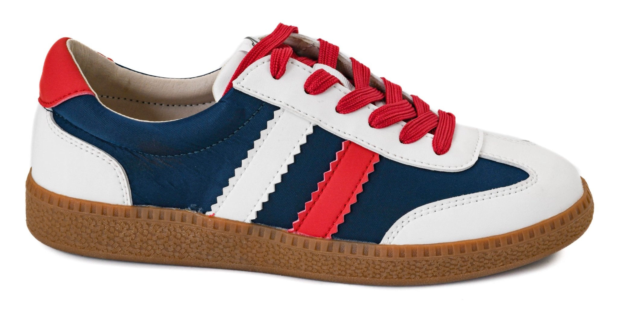 Corkys Head Up Red White and Blue Sneakers - A'Bekah's Boutique