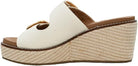 Corkys Manifest Ivory Double Strap Wedges - A'Bekah's Boutique