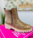Corkys Take a Hike Taupe Ankle Boots - A'Bekah's Boutique