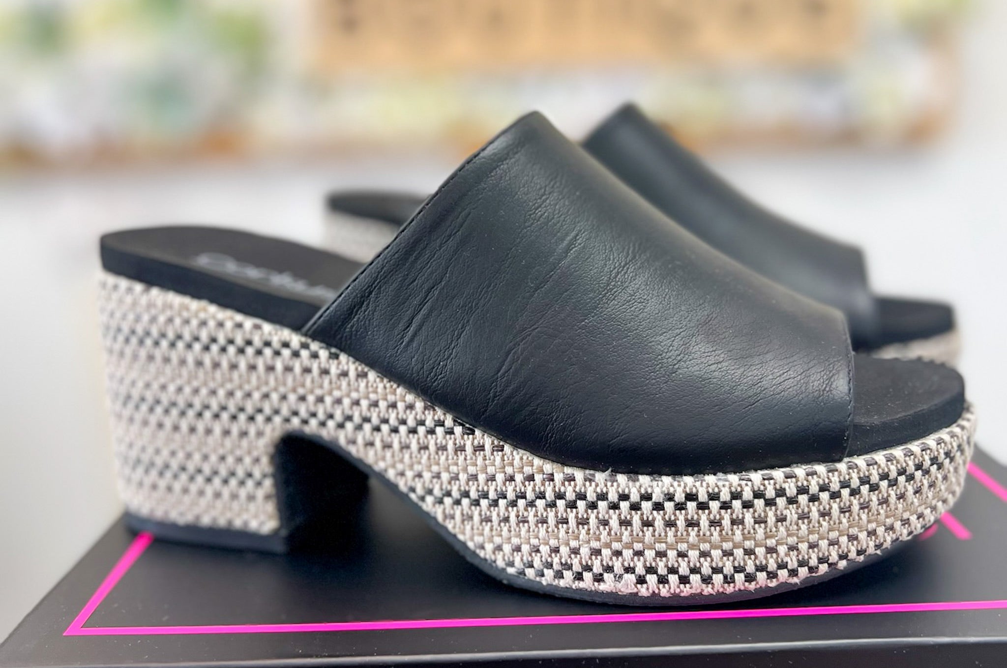 Corkys Totally Buggin Black Wedge - A'Bekah's Boutique