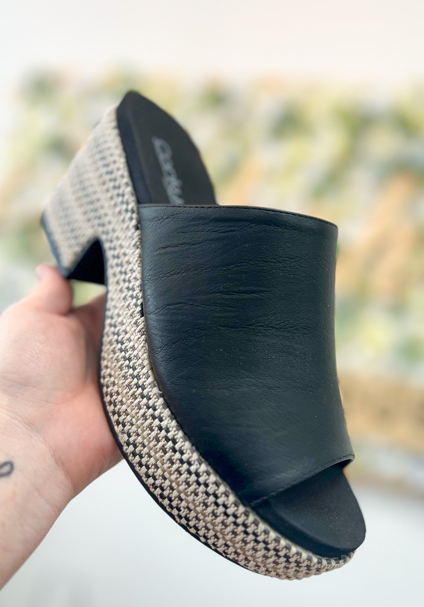 Corkys Totally Buggin Black Wedge - A'Bekah's Boutique