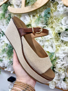 Corkys Treat Yourself Bourbon Combo Slip On Wedges - A'Bekah's Boutique