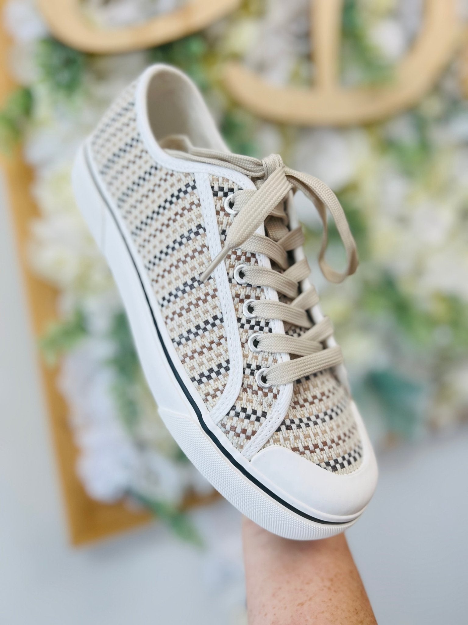 Corkys Waiting List Tan Combo Platform Sneaker - A'Bekah's Boutique