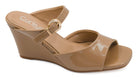 Corkys XOXO Camel Patent Wedge - A'Bekah's Boutique