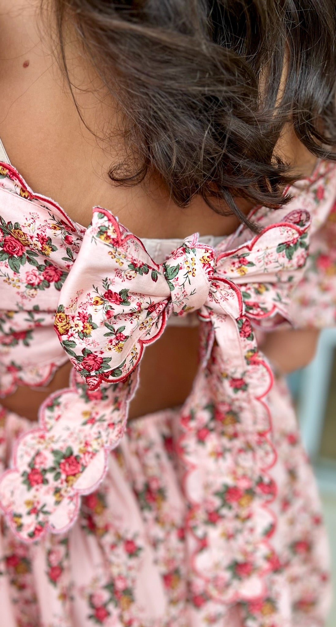 Feeling Fancy Light Coral Floral Bubble Dress - A'Bekah's Boutique