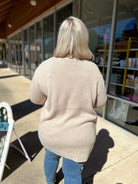 Find Me Heather Beige Open Front Cardigan with Pockets - A'Bekah's Boutique