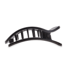 Flat Rectangle Hair Clip | Large | Jet Black - A'Bekah's Boutique