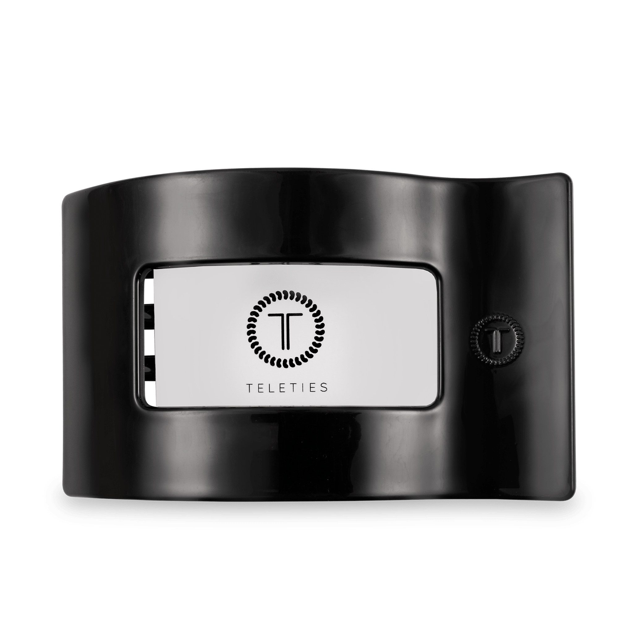 Flat Rectangle Hair Clip | Large | Jet Black - A'Bekah's Boutique