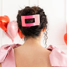 Flat Rectangle Hair Clip | Large | Kiss & Tell - A'Bekah's Boutique