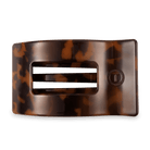 Flat Rectangle Hair Clip | Large | Tortoise - A'Bekah's Boutique