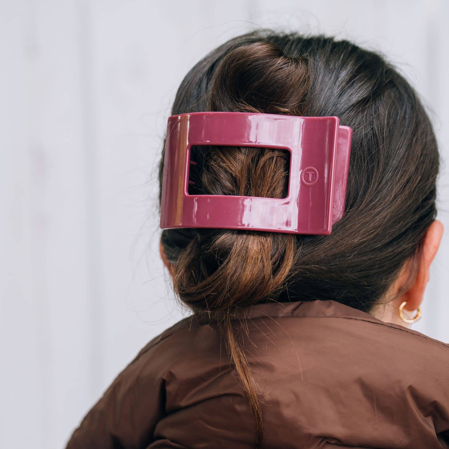 Flat Rectangle Hair Clip | Large | Wild Side - A'Bekah's Boutique