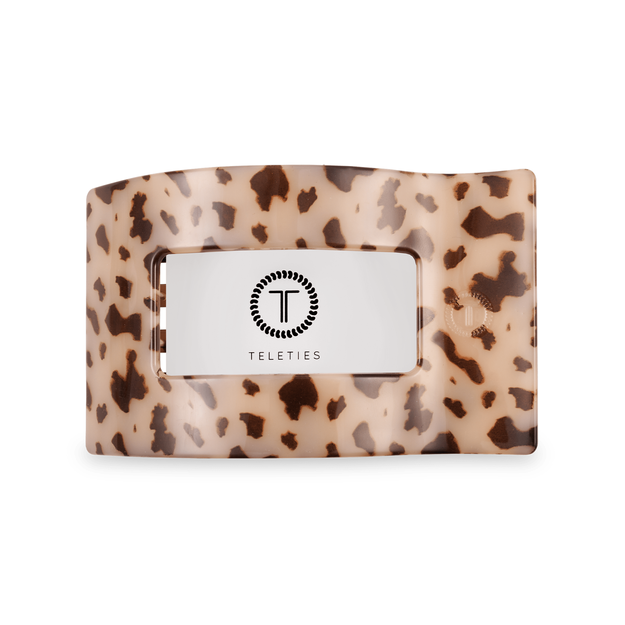 Flat Rectangle Hair Clip | Medium | Blonde Tortoise - A'Bekah's Boutique